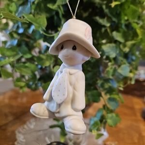 Enesco Precious Moments Christmas Ornament Figurine "To a Special Dad"